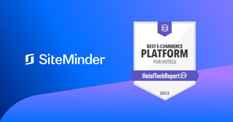 SiteMinder named #1 Best Hotel eCommerce Platform in major awards sweep at 2023 HotelTechAwards | SiteMinder