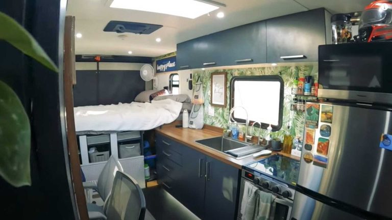 This Cargo Trailer Camper Conversion Has All The Comforts Of Home